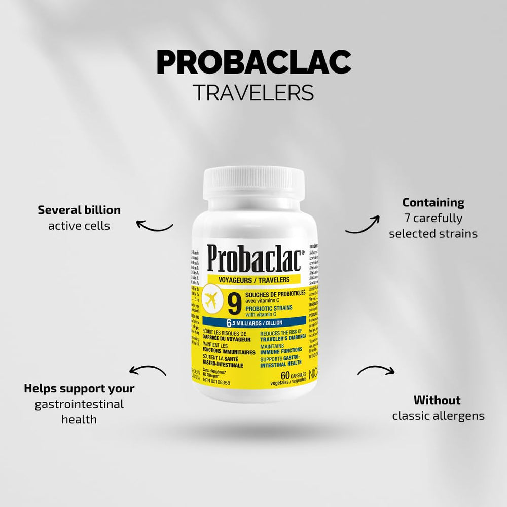 Cápsulas de Probaclac probióticos