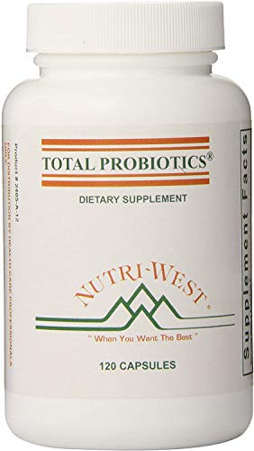 cápsulas de probióticos Nutri-West para bienestar