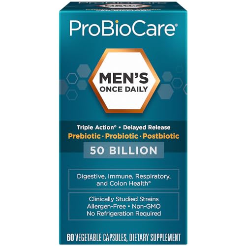 Cápsulas de probióticos para salud intestinal