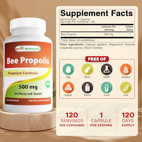 cápsulas de propóleo para el sistema inmune