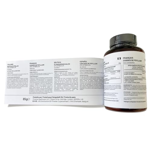 cápsulas de psyllium para control de peso