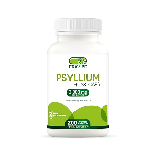 Cápsulas de psyllium para digestión