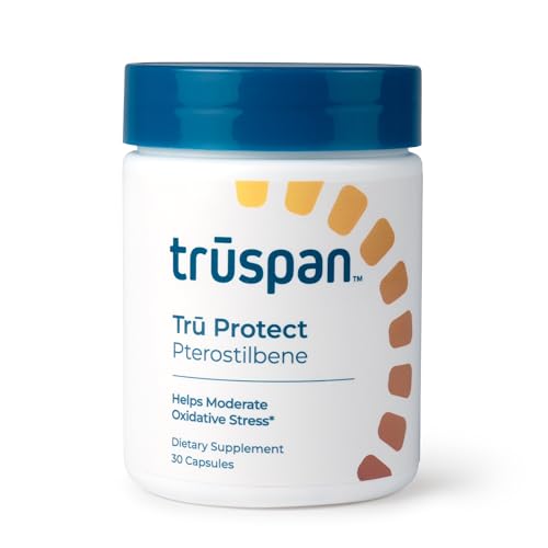 Cápsulas de Pterostilbene TruSpan