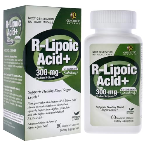 Cápsulas de R-Ácido Lipoico sin gluten