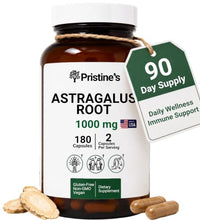 Cápsulas de Raíz de Astrágalo PRISTINE