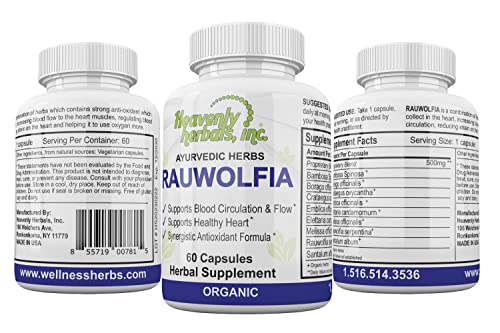 cápsulas de rauwolfia para circulación