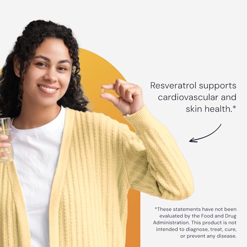 cápsulas de resveratrol para apoyo cardiovascular