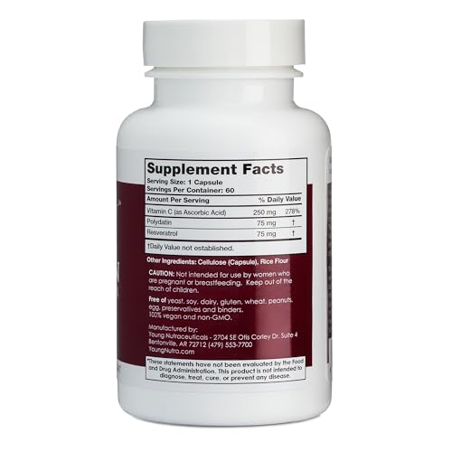 Cápsulas de resveratrol para energía