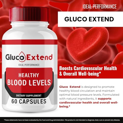 Cápsulas de salud Gluco Extend para metabolismo