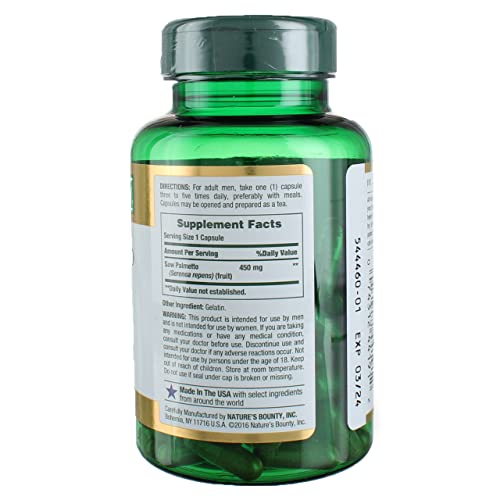 Cápsulas de Saw Palmetto para la salud masculina