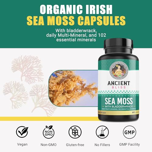 cápsulas de seamoss silvestre para piel saludable