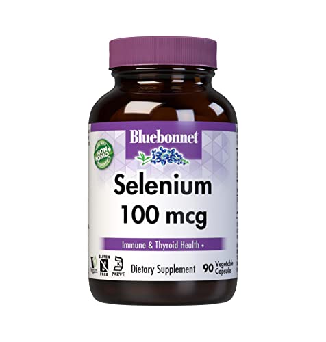 Cápsulas de selenio antioxidante