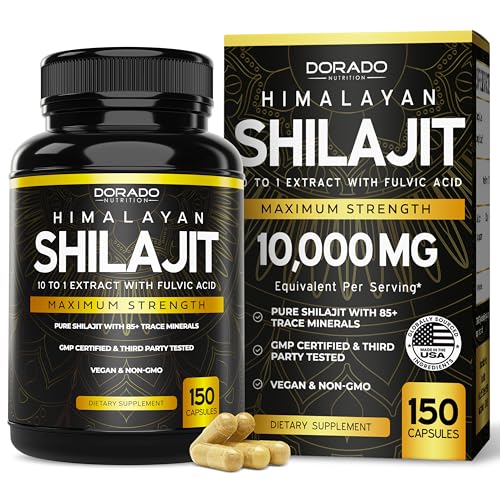 Cápsulas de Shilajit para energía