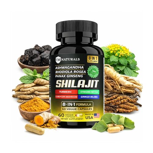 cápsulas de shilajit para energía