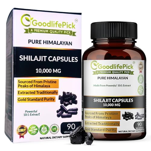 Cápsulas de Shilajit para energía