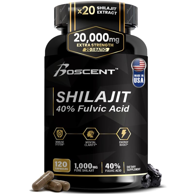 cápsulas de shilajit para energía