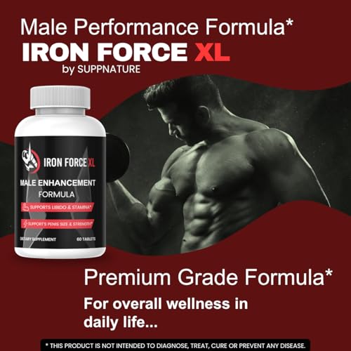 cápsulas de soporte masculino Iron Force