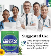cápsulas de superfood para ojos