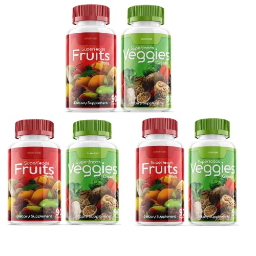 cápsulas de superfoods energizantes