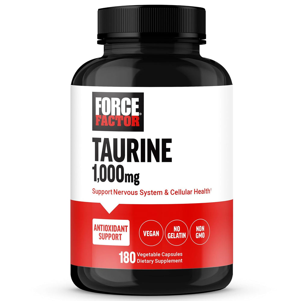 Cápsulas de Taurina Force Factor