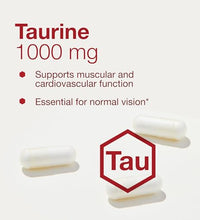 Cápsulas de taurina para salud ocular
