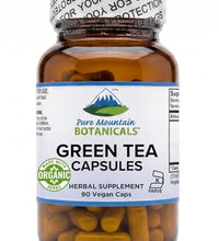 cápsulas de té verde veganas