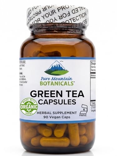 cápsulas de té verde veganas