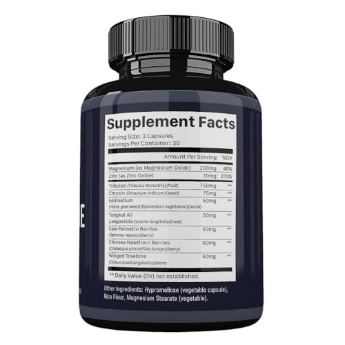 cápsulas de testo booster para rendimiento