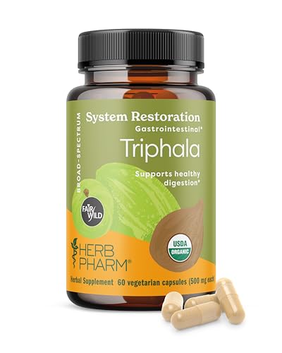 Cápsulas de Triphala Herb Pharm