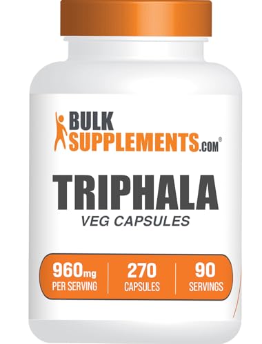 Cápsulas de Triphala para digestión saludable
