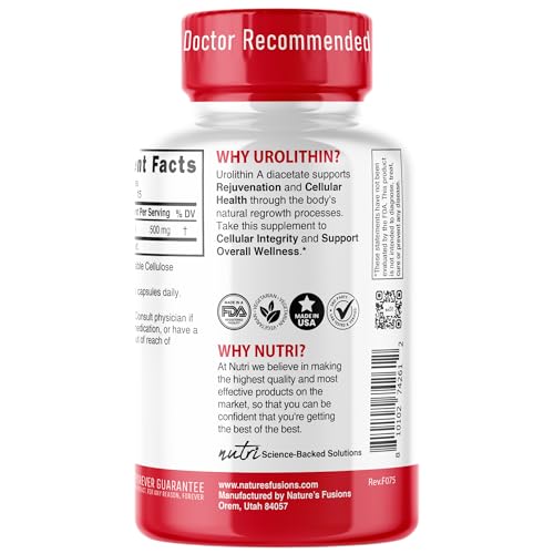 Cápsulas de Urolitina A 500mg