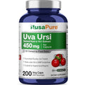 cápsulas de uva ursi NusaPure beneficios para la salud