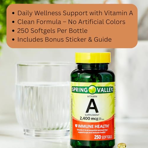 cápsulas de vitamina A para salud