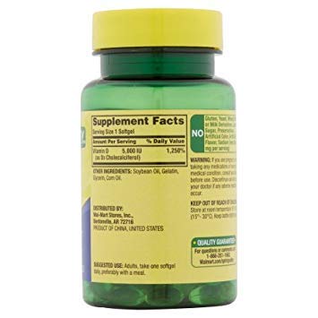Cápsulas de vitamina D para salud ósea