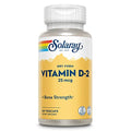 cápsulas de vitamina D Solaray