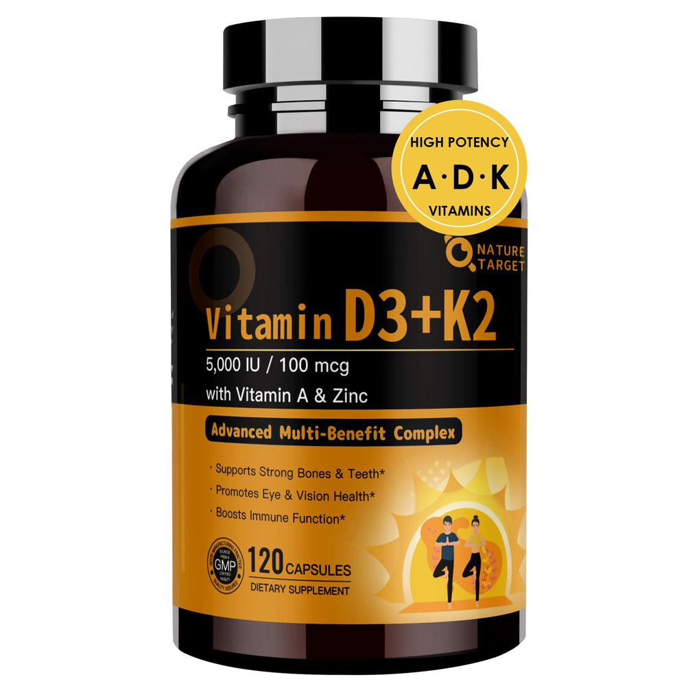 Cápsulas de Vitamina D3 K2