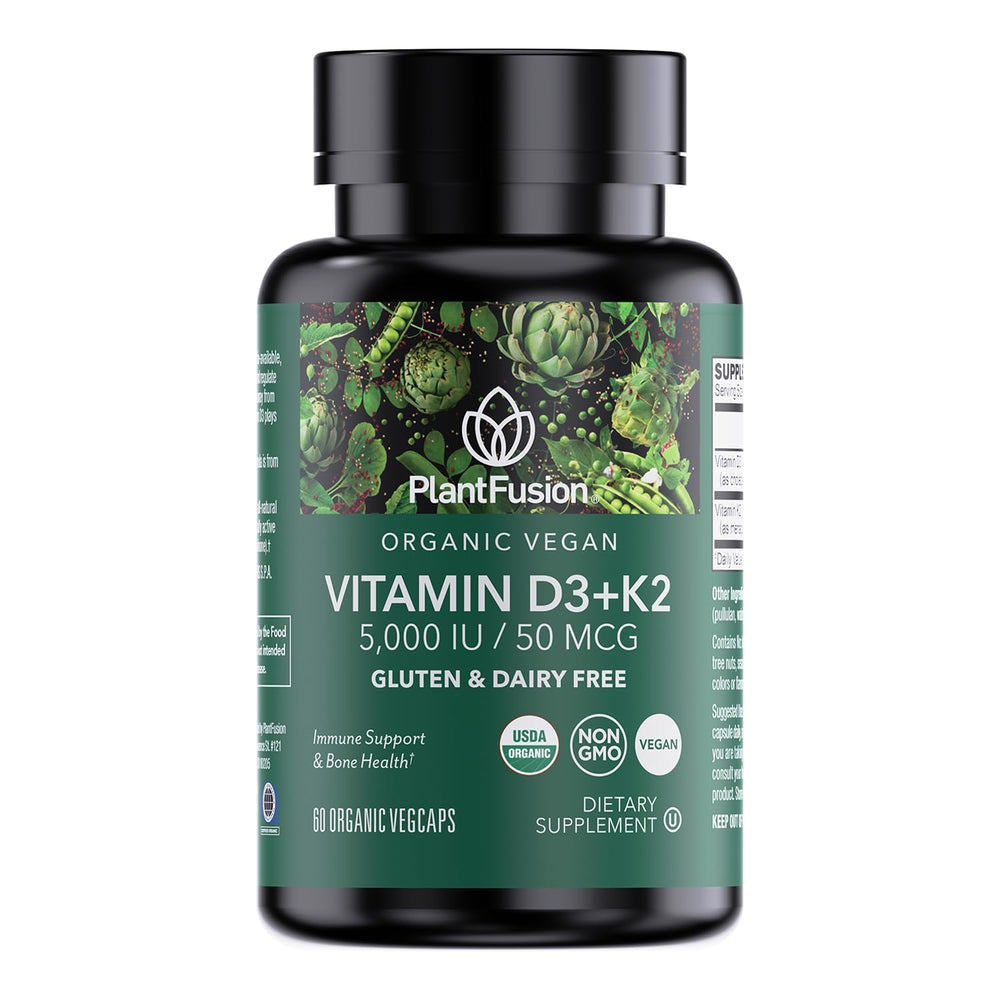 Cápsulas de Vitamina D3 + K2