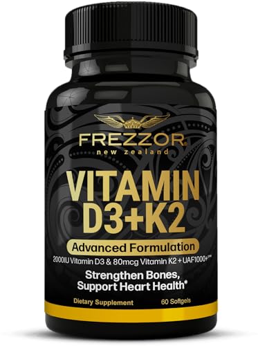 Cápsulas de Vitamina D3 y K2