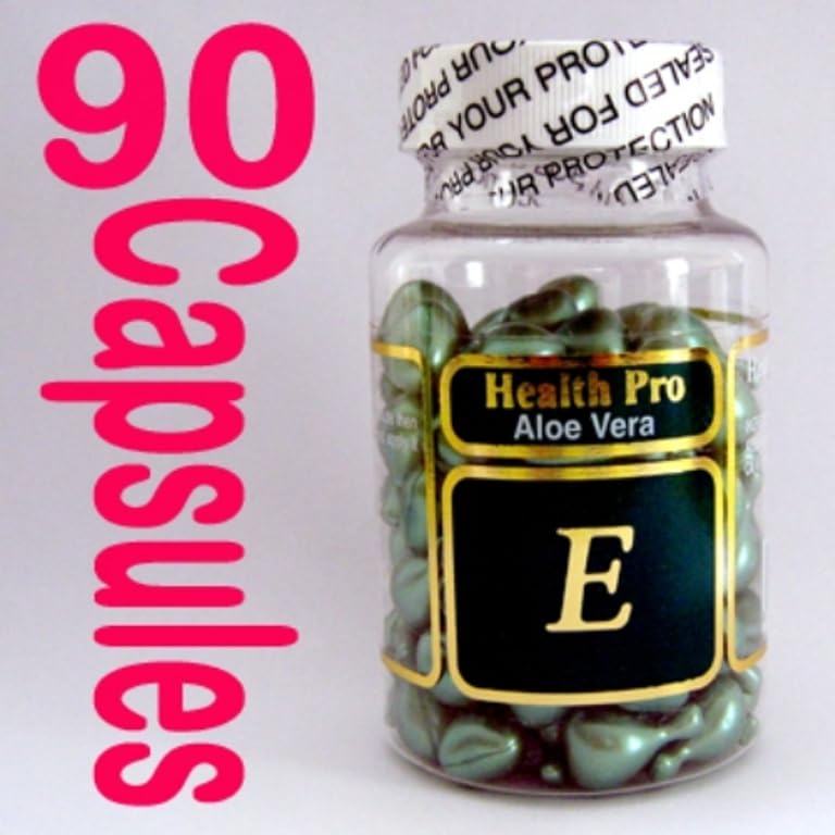 Cápsulas de vitamina E efectivas