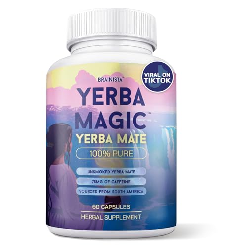 Cápsulas de yerba mate energizantes