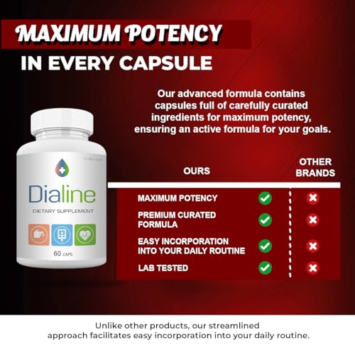 Cápsulas Dialine con vitaminas esenciales