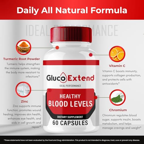 Cápsulas Gluco Extend para equilibrio nutricional