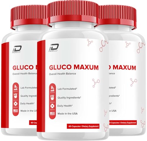 cápsulas Gluco Maxum para salud óptima