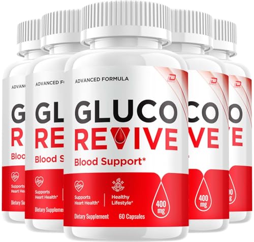 Cápsulas GlucoRevive para salud óptima