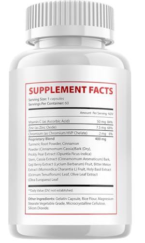 cápsulas glucovate para control de azúcar