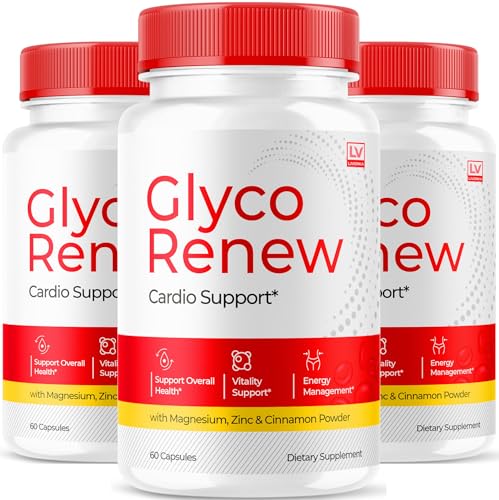 Cápsulas Glyco Renew para energía