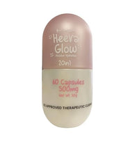 cápsulas Heera Glow para hidratación profunda