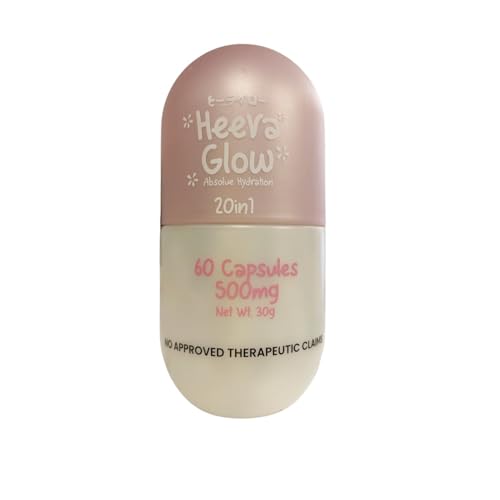 cápsulas Heera Glow para hidratación profunda