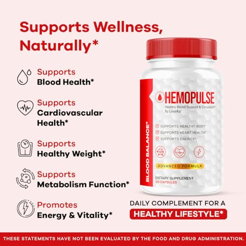 Cápsulas HemoPulse para apoyo sanguíneo