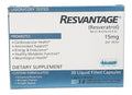 cápsulas líquidas de resveratrol